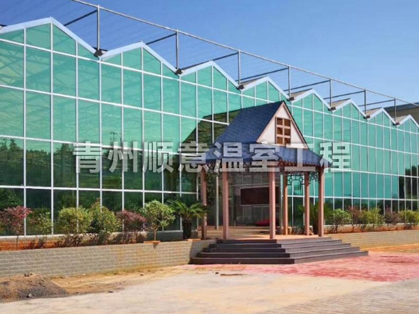 玻璃温室大棚